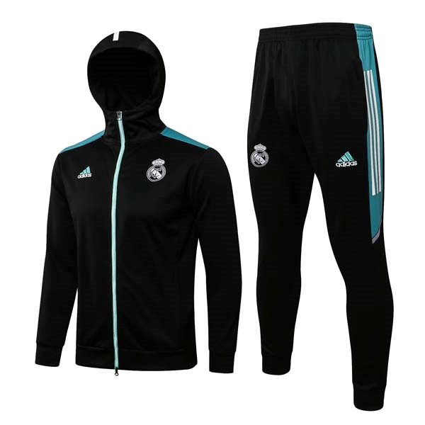 Chaqueta Con Capucha Real Madrid 2022 Negro